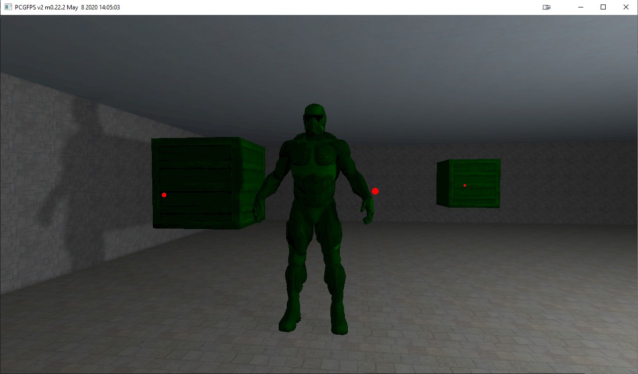 Screenshot: Hit visualization
